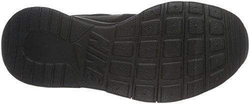 Kids Tanjun Gs Running Shoe Black/Black 5.5Y Silver Womens Nike Shoes