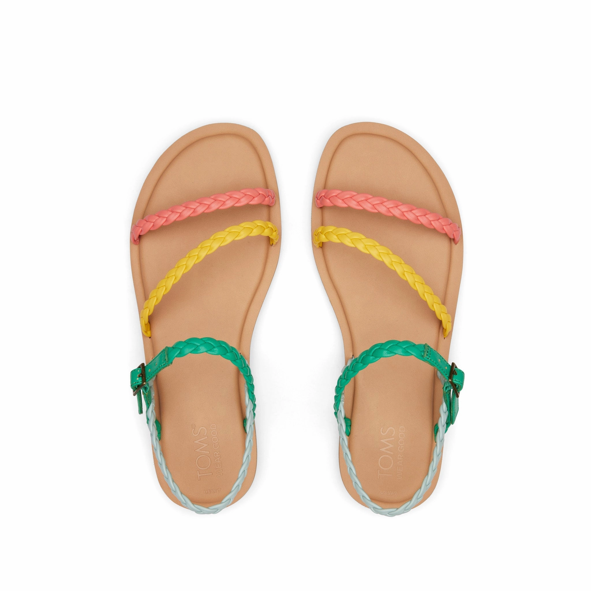 Best Sandals Resorts Kira Colorful Strappy Sandals