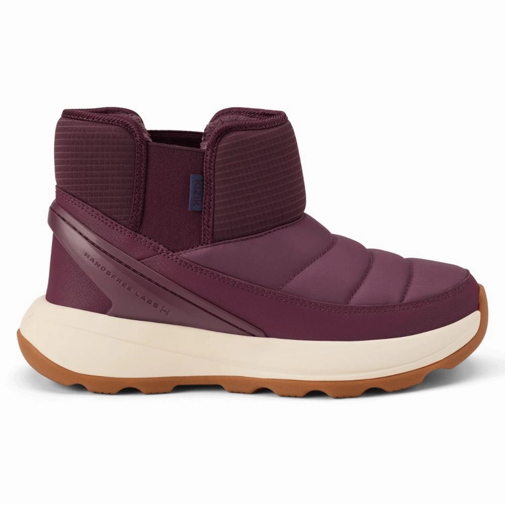 Kizik Juno 2 Low Mauve Wine Winter Boot (Women's) Frye Boots