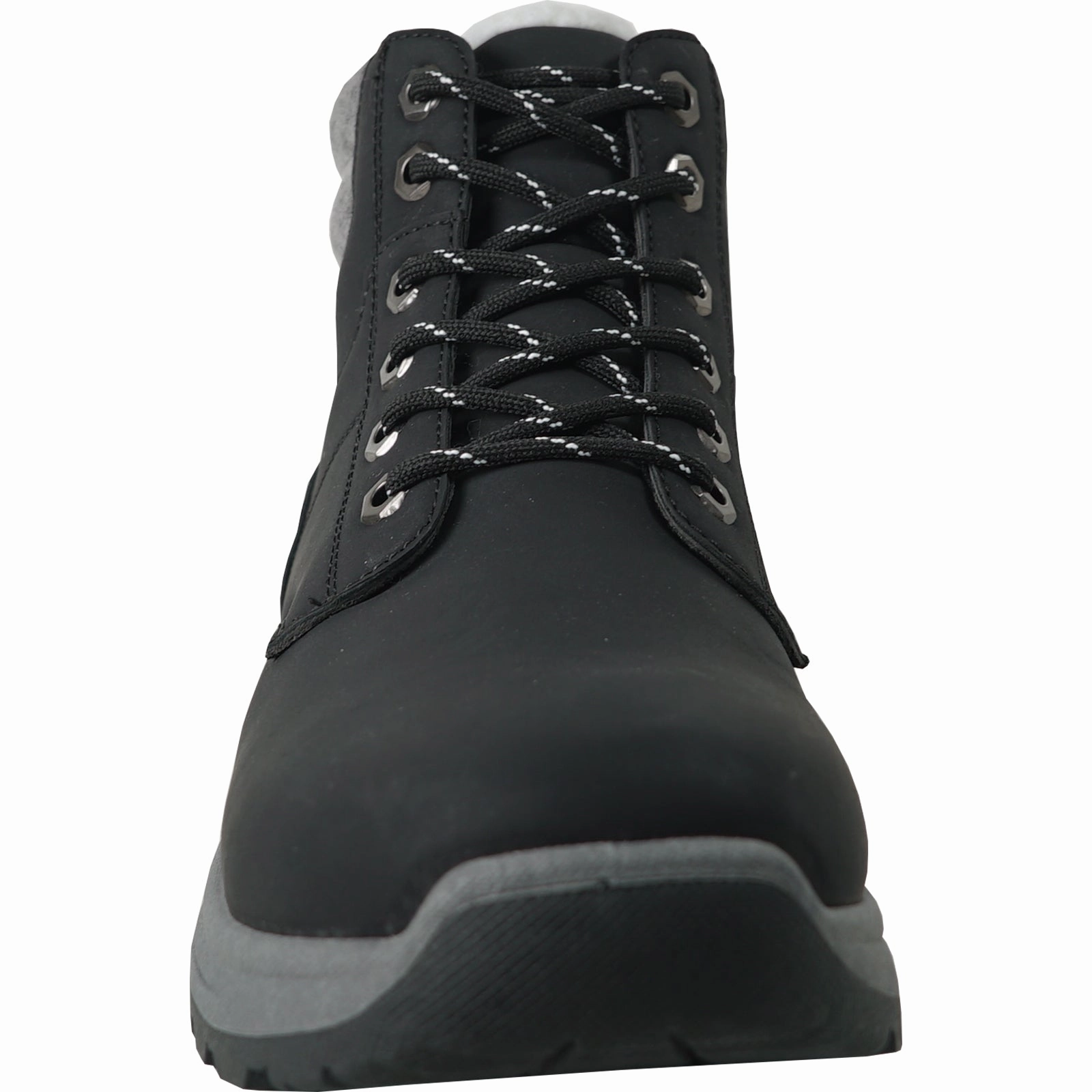 KOZI Men Boot TAD Casual Winter Fur Boot Black - Water Resistant Patchwork Boots