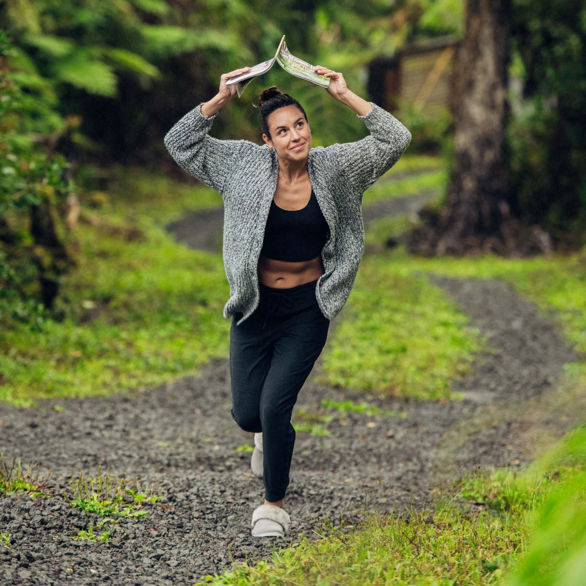 Chiikawa Slippers Kui - Fog / Mist Grey