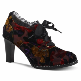 Dresses And Shoes L`Artiste By Spring Step Pritz Bordeaux Multi Leather Shootie (Women's)