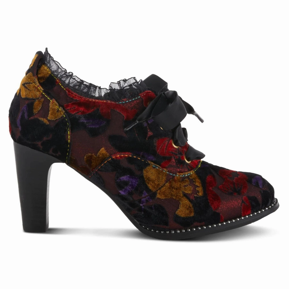 Dress Matching Shoes L`Artiste By Spring Step Pritz Bordeaux Multi Leather Shootie (Women's)