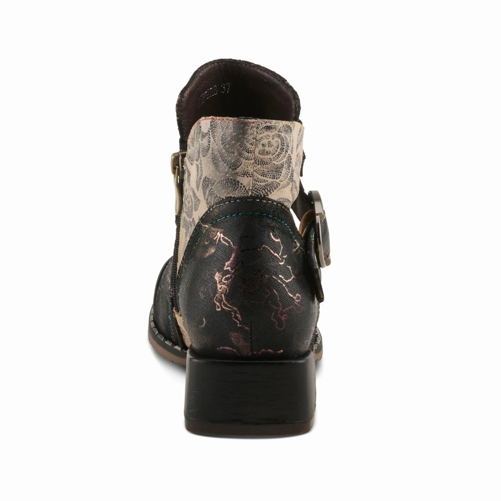 Moon Boots Near Me L'artiste By Spring Step Sipperb Black Multi Leather Boot (Women's)