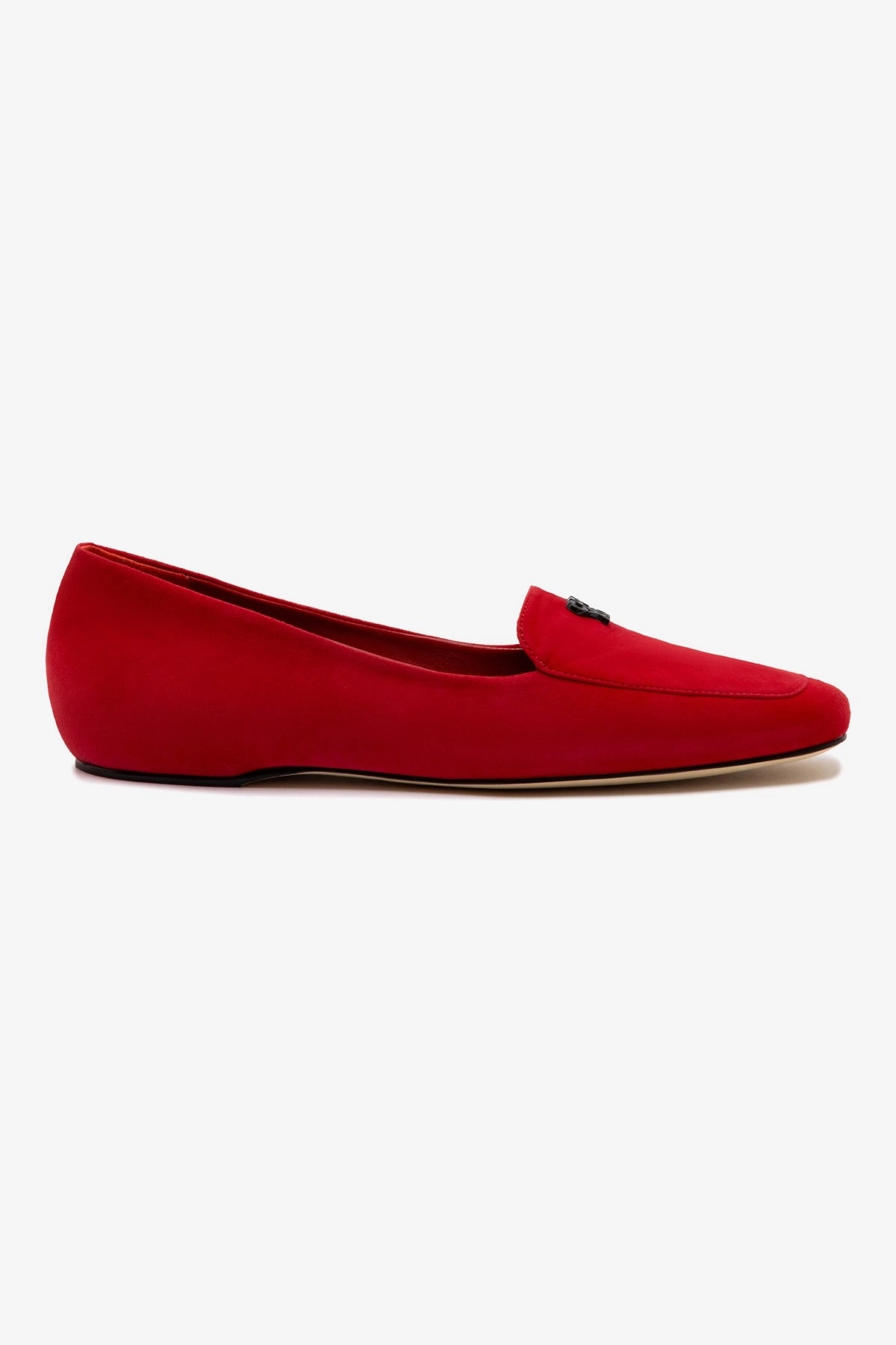 Larroud x CPPXO Loafer In Scarlet Leather Platform Loafers Heels