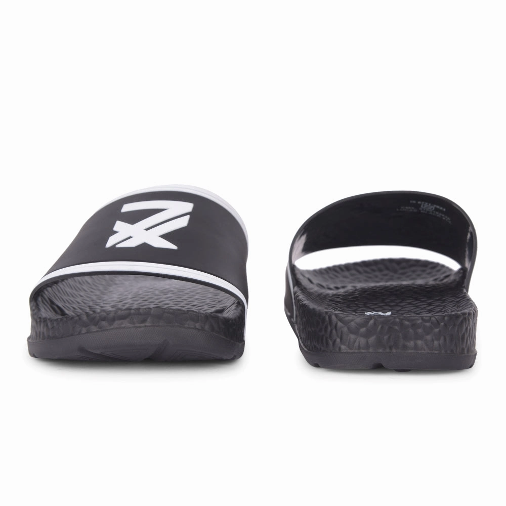 Leap7x By Liberty Mens LUCAS Black Bin Slippers Matalan Slippers