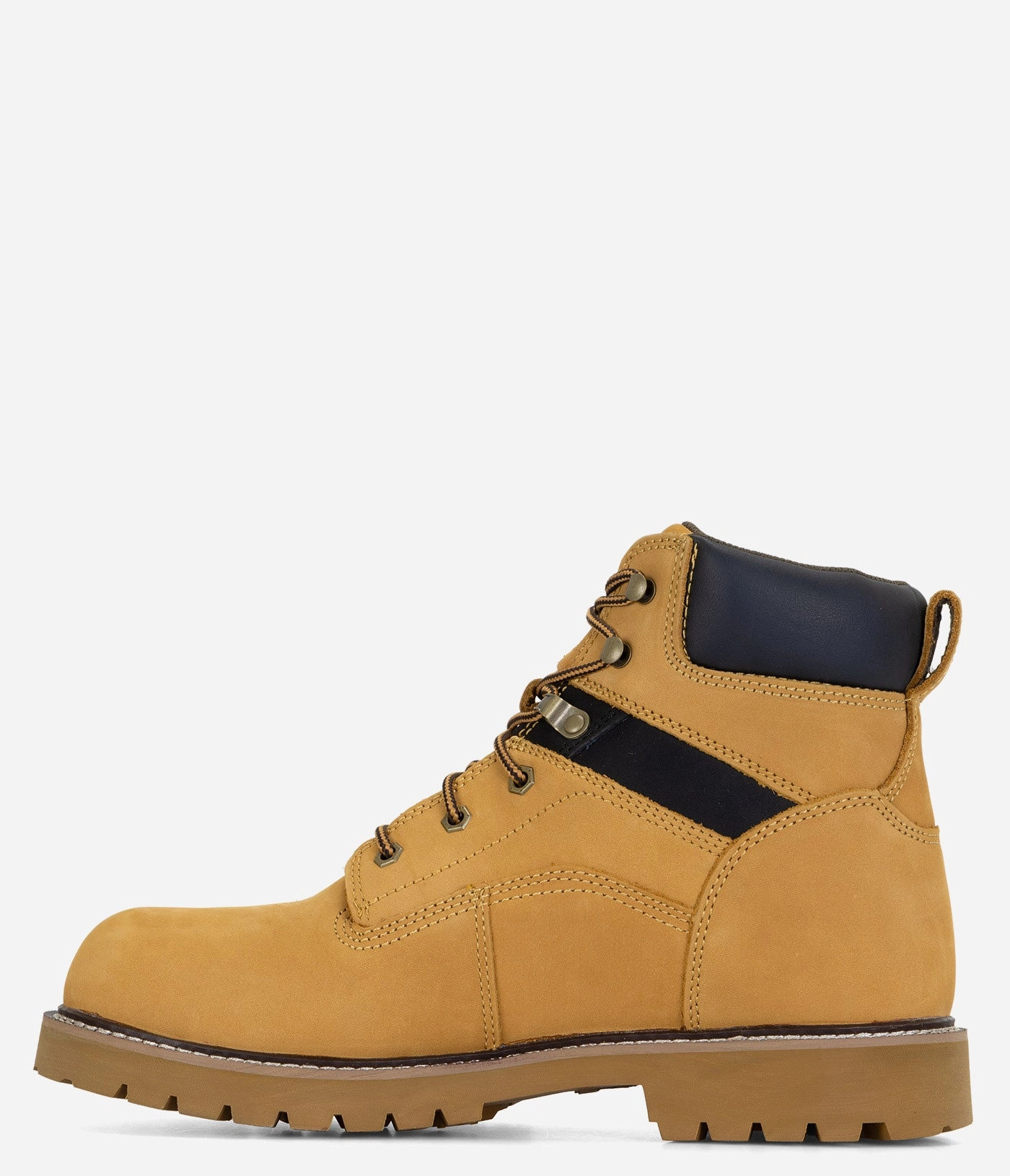 Georgia Boot Core 37 6" Steel Toe Waterproof Work Boot - Men Chocolate Suede Boots