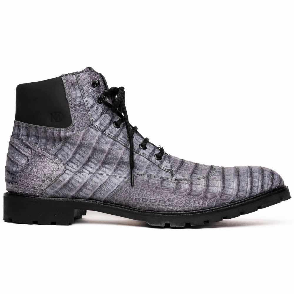 Leoni Oil Gray Ankle Deck Boots