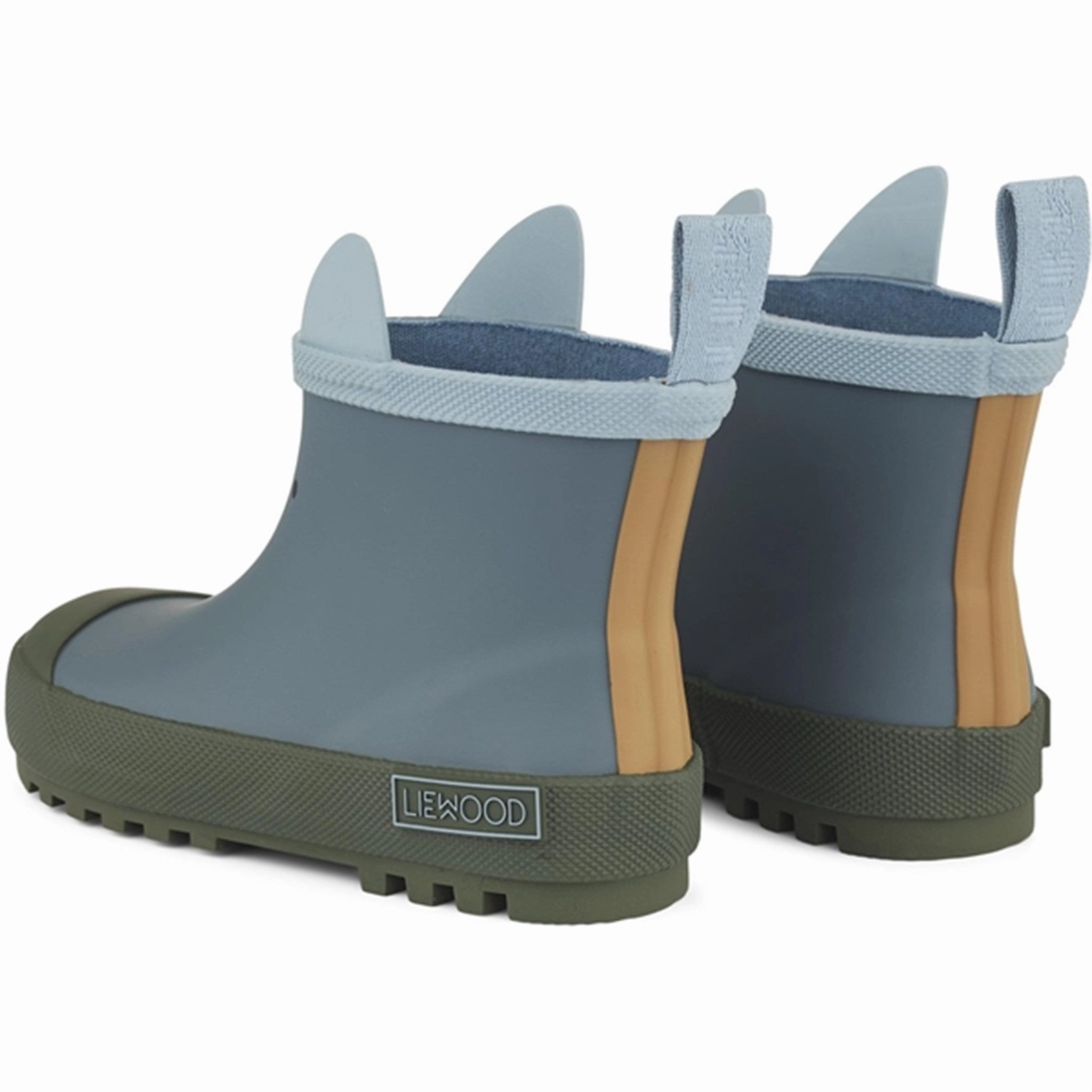 Chealsea Boots Liewood Tekla Rubber Boots Rabbit/Whale Blue Mix