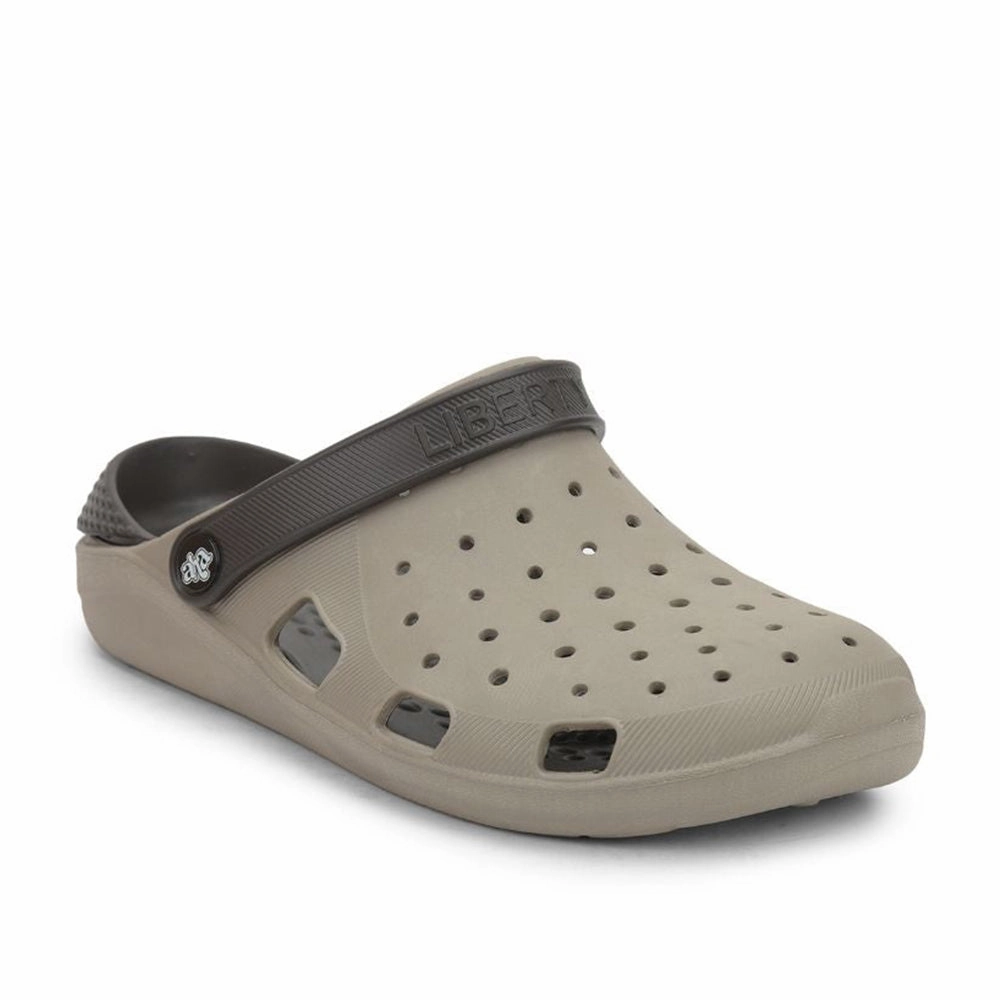 A-HA Casual Beige Clogs For Men LPMXT-800 By Liberty Ferragamo Sandals