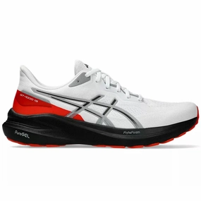 Men's Asics GT-1000 13, White/Black, 10 D Medium Asics Running Shoes Size 7.5