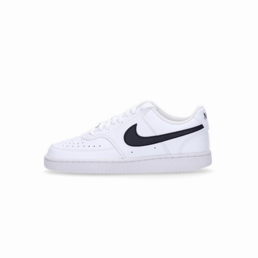 Women Dress Sneakers Nike scarpa sneakers da donna Court Vision Low Next Nature DH3158 101 bianco nero