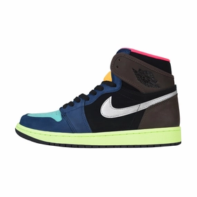 Nike Air Jordan 1 Retro High - Tokyo Bio Hack Pre-school Lockdown 7 Basketball Shoes