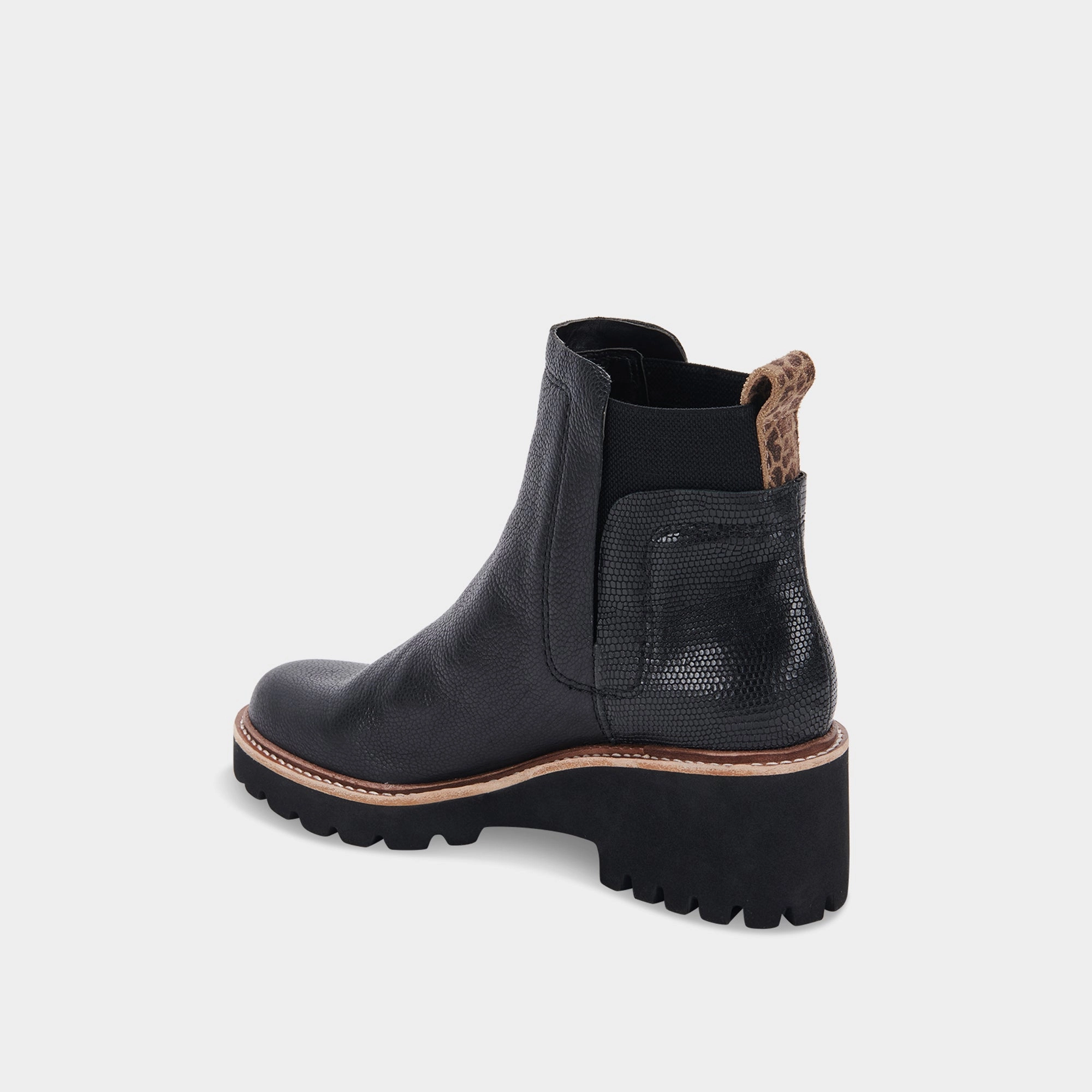 HUEY H2O BOOTS BLACK LEATHER - re:vita Boots Uggs
