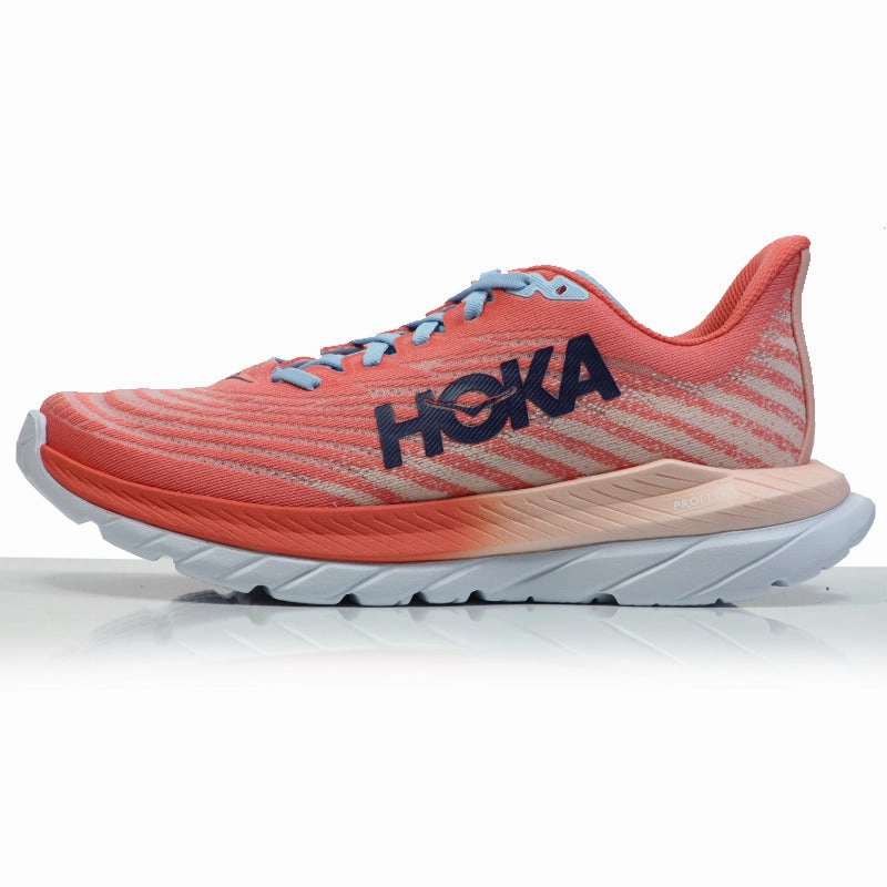 Cotopaxi Hoka One One Mach 5 Women's Running Shoe - Camellia/Peach Parfait