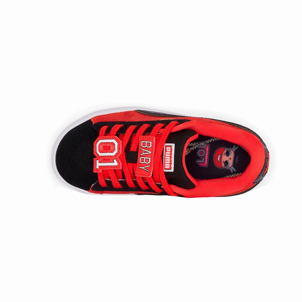 Soccer Puma Shoes Laughing Out Loud Surprise x Suede Lace Up Sneakers (Toddler-Little Kid)