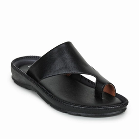 Sofft Bali Sandals Coolers Casual Black Toe Ring Slippers For Men JPL-222 By Liberty