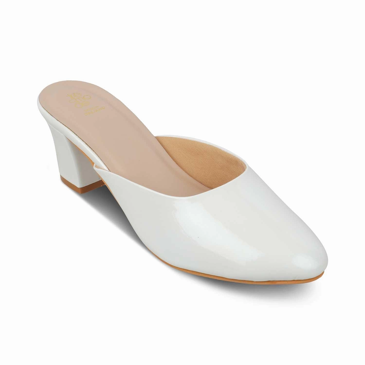 Sandals For Work The Carbo White Women's Dress Block Heel Sandals Tresmode