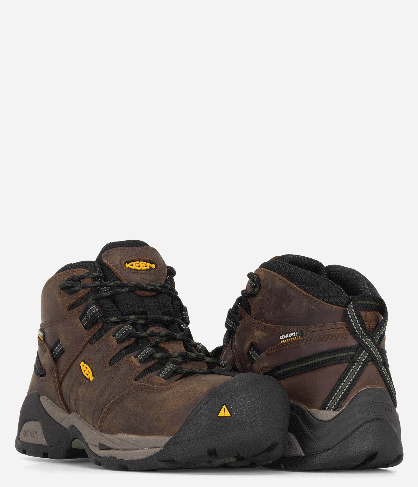 KEEN Utility Detroit XT Mid Waterproof Safety Toe Boot - Men Indian Boots