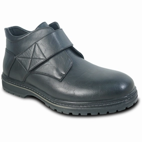 BRAVO Men Boot MARK-5 Casual Winter Fur Boot - Waterproof Black Holographic Boots