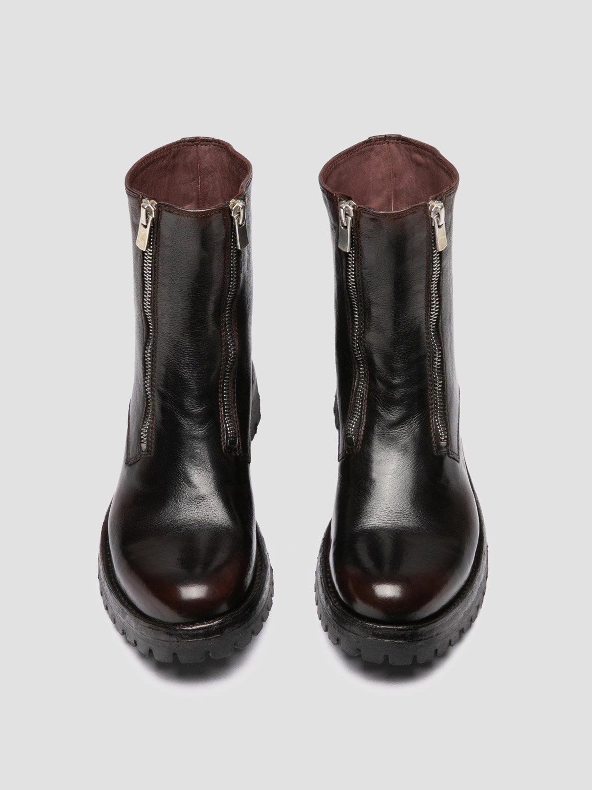 Paris Texas Boots LORAINE 026 - Dark Burgundy Zipped Boots