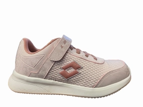 Euforia Sneakers Lotto Scarpa da ginnastica da bambina con laccio elastico e strappo 218184 9GC hushed violet-ash rose