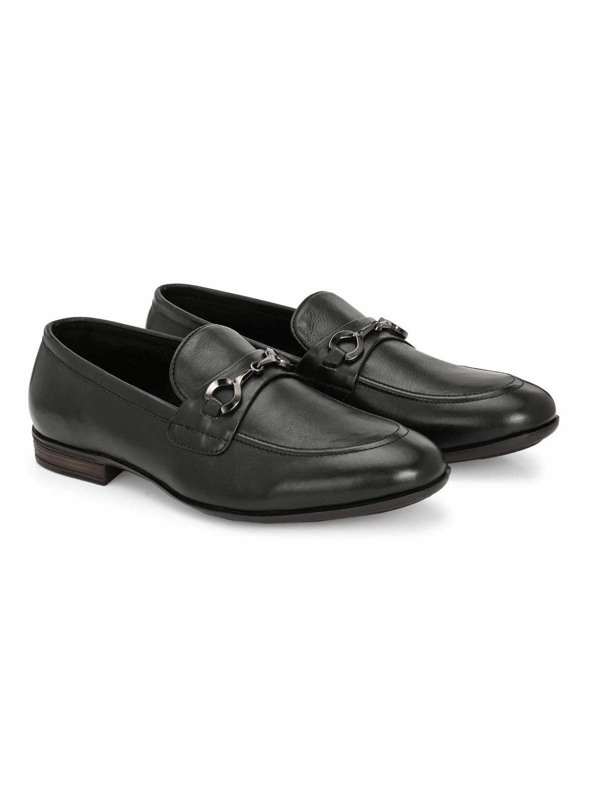 Reece Buckled Leather Loafers Alden Loafers