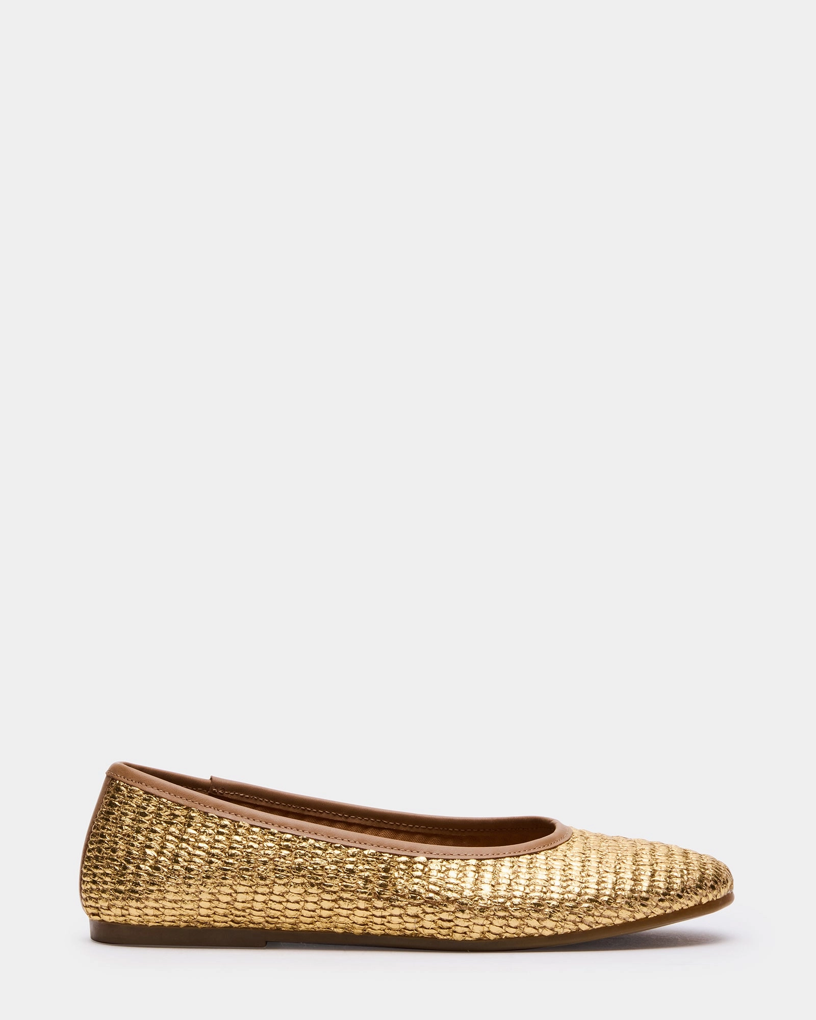MERLOT GOLD RAFFIA Loft Loafers