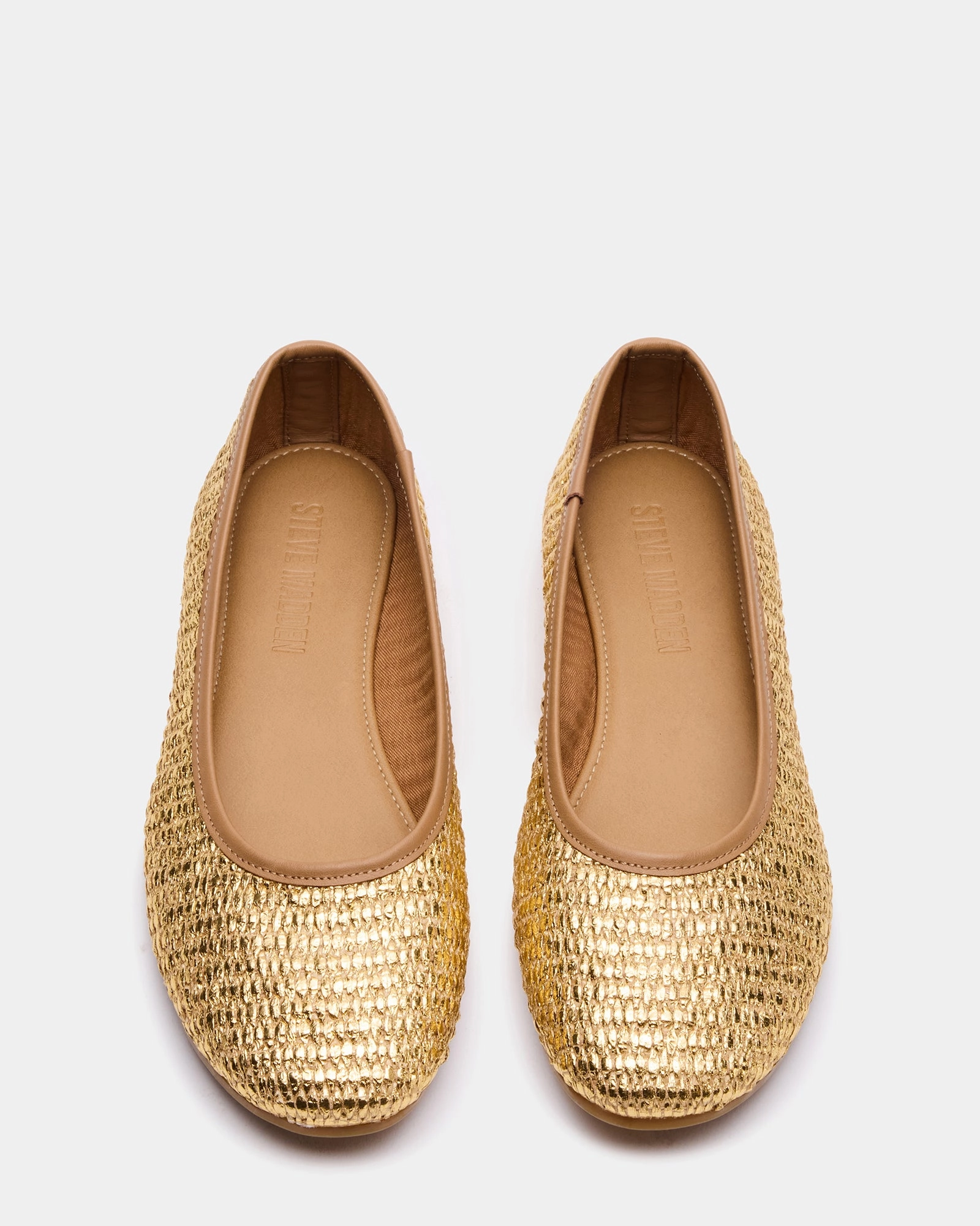 MERLOT GOLD RAFFIA Loafers With Tassels