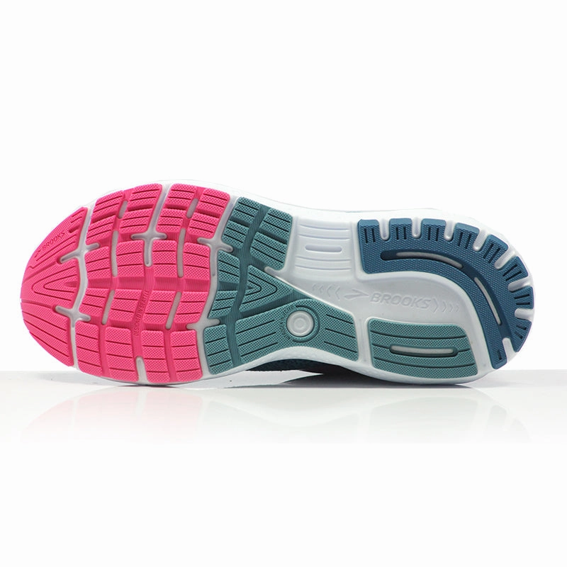 Tennis Shoes Running Brooks Ghost 16 GTX Women's Running Shoe - Moroccan Blue/Pink/Yellow