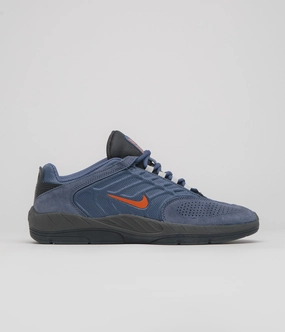 Nike SB Vertebrae Shoes - Diffused Blue / Campfire Orange - Anthracite Nike Lunar Golf Shoes