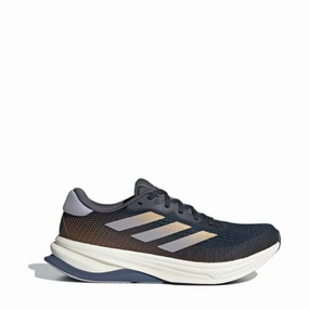 Best Adidas Basketball Shoes Adidas Men's Supernova Solution Sneaker in Aurora Ink/Glory Grey/Oat