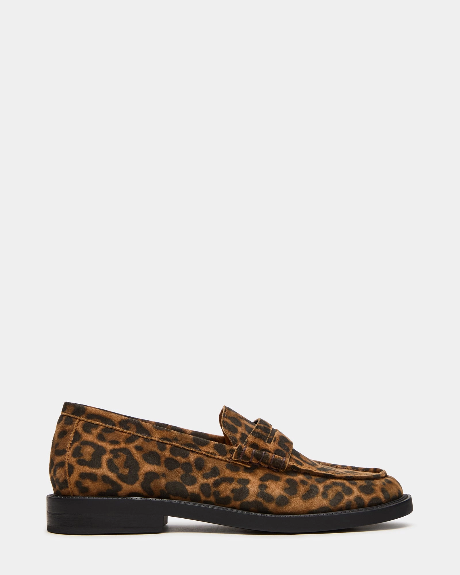 MADISON LEOPARD SUEDE Loafers For Fall