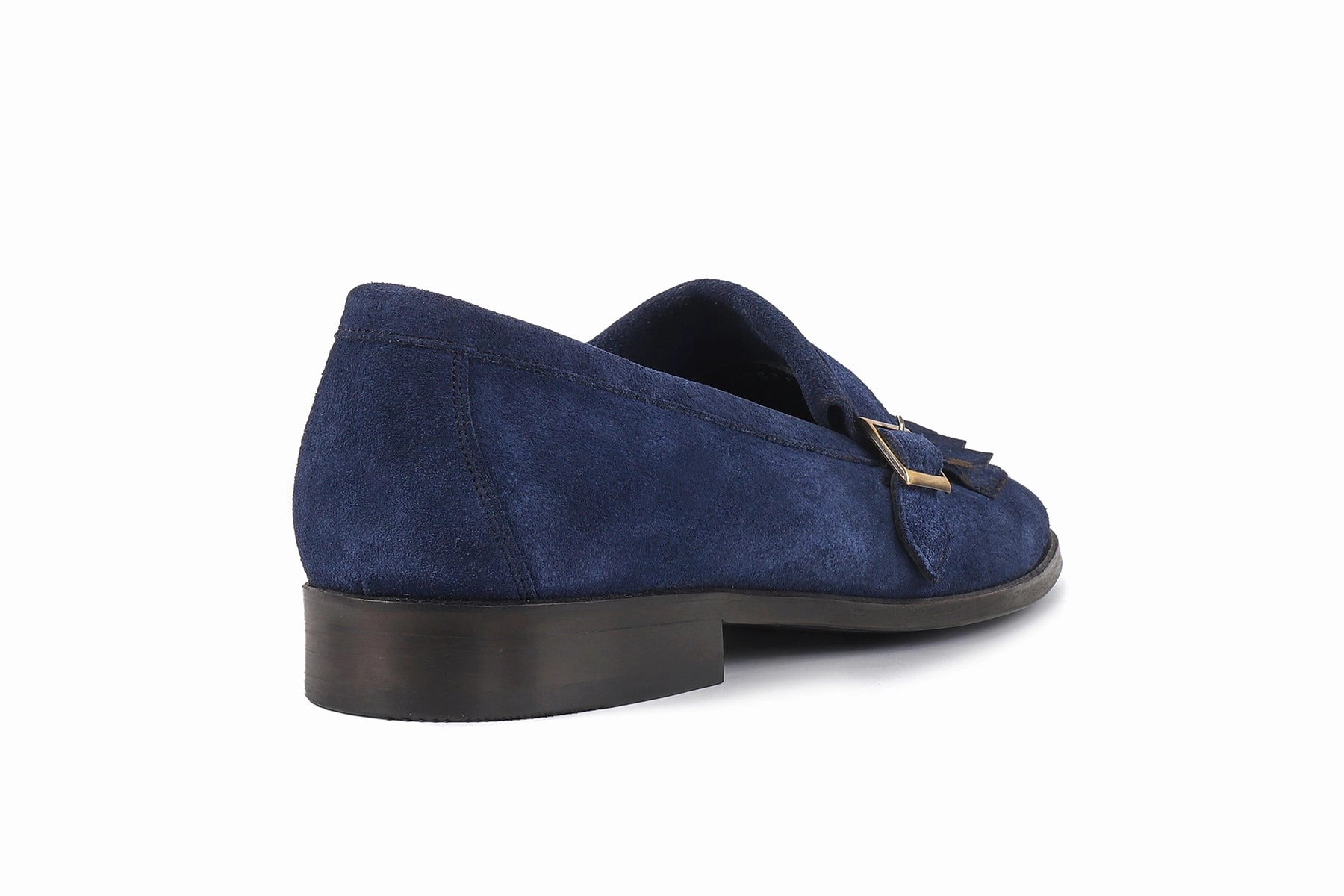 Comfortable Dress Shoes Magenta Monkstrap Dress Shoes