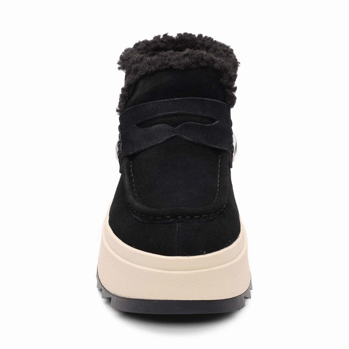Magic Moc Fur Lined Ankle Bootie Vintage Boots