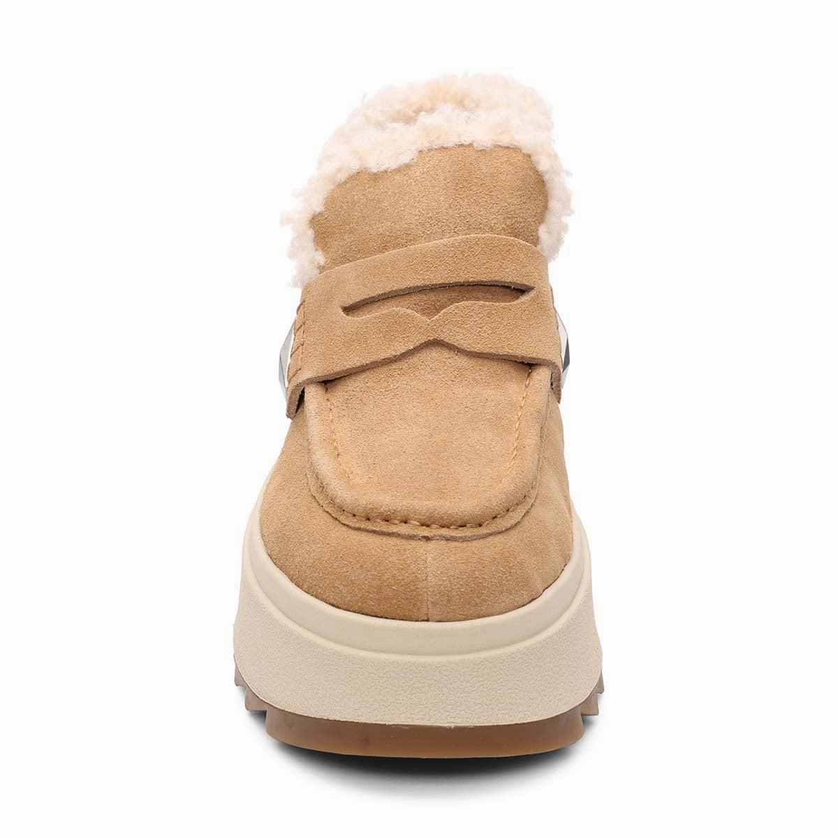 Tall Moto Boots Magic Moc Fur Lined Ankle Bootie