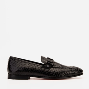 Dress Shoes With Lug Soles The Boss Pyth Black Shoe Bit Loafer Men Shoe
