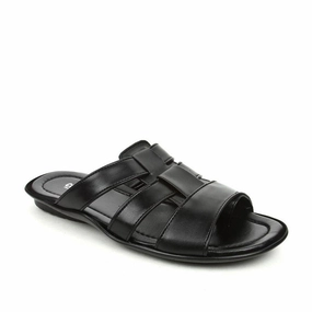 Slippers Western Coolers Casual (Black) Slippers For Men COOL99-3 By Liberty