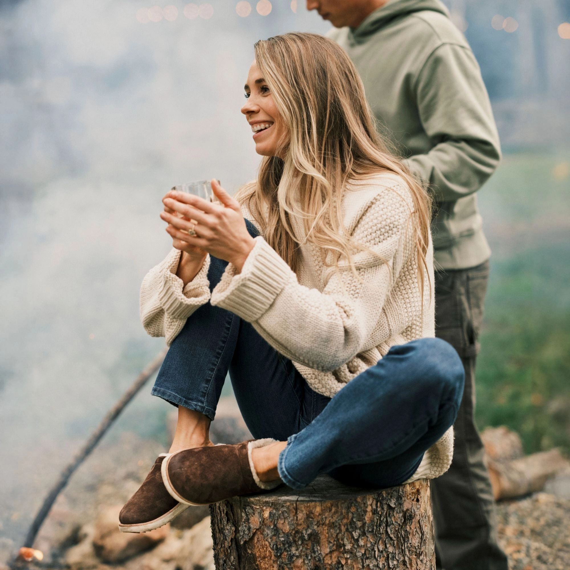 Snoopy Pumpkin Slippers Mani - Dark Oak / Golden Sand