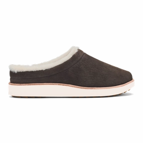 Mani - Dark Oak / Golden Sand Ugg Slide Slippers