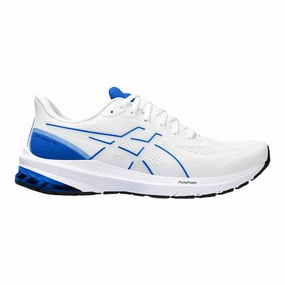 Asics Ortholite Shoes Men's Asics GT-1000 12, White/Illusion Blue, 8.5 D Medium
