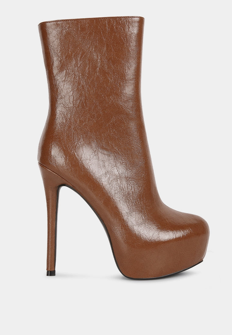 marsha high platform stiletto ankle boots Knee High Boots And Dress