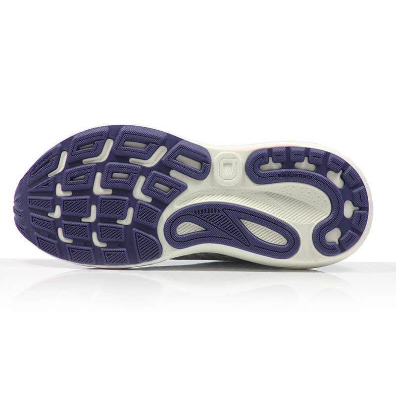 Best Running Shoes For Problems Brooks Adrenaline GTS 24 Women's Wide Fit Running Shoe - Grey/Blue Ribbon/Peach