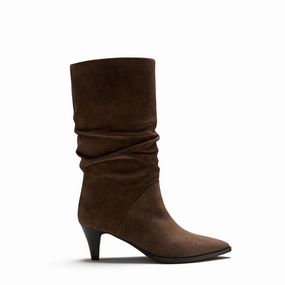 El Toro Boots Vendme Margot brown suede boots