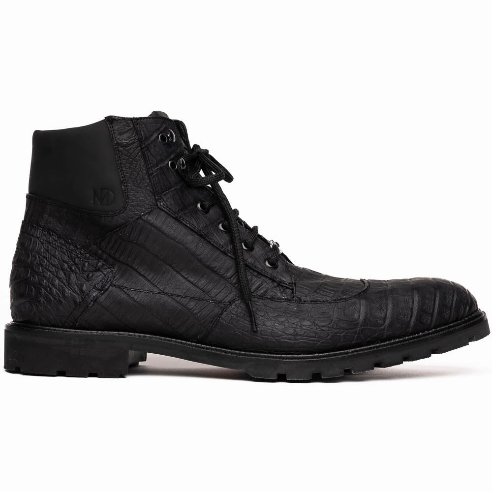 Leoni Oil Black Salomon Work Boots