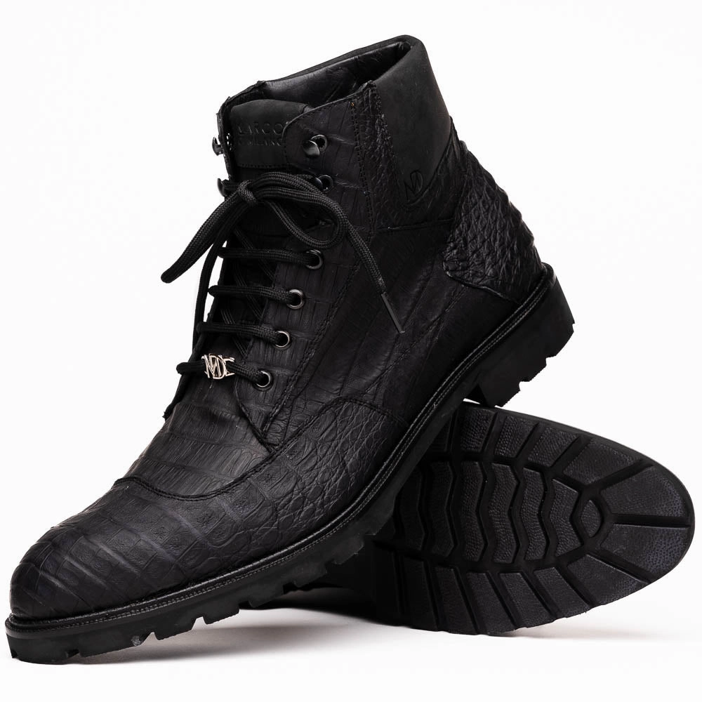 Locking Boots Leoni Oil Black
