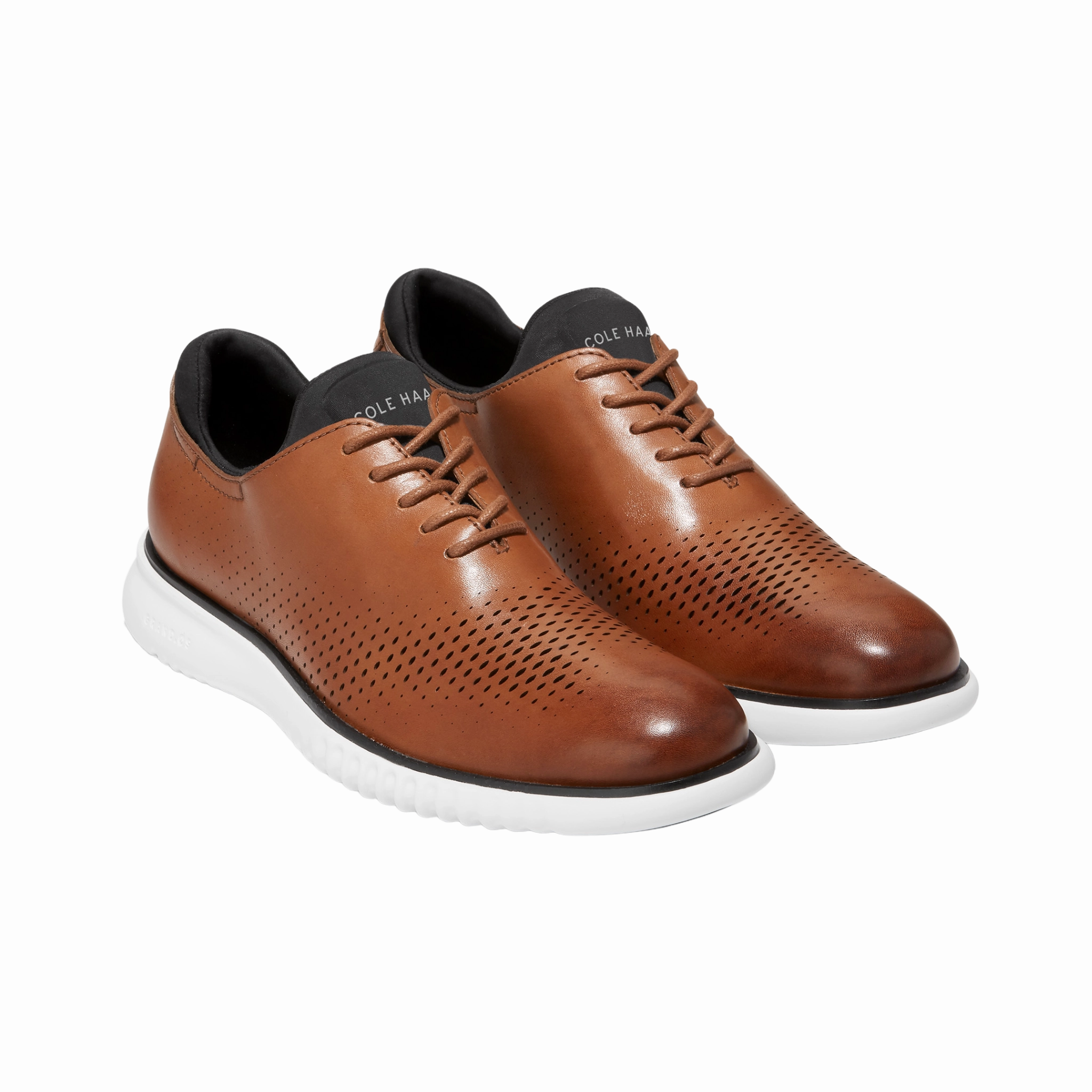 Dress Shoes Size 15 Men's 2.ZERGRAND Laser Wingtip Oxford