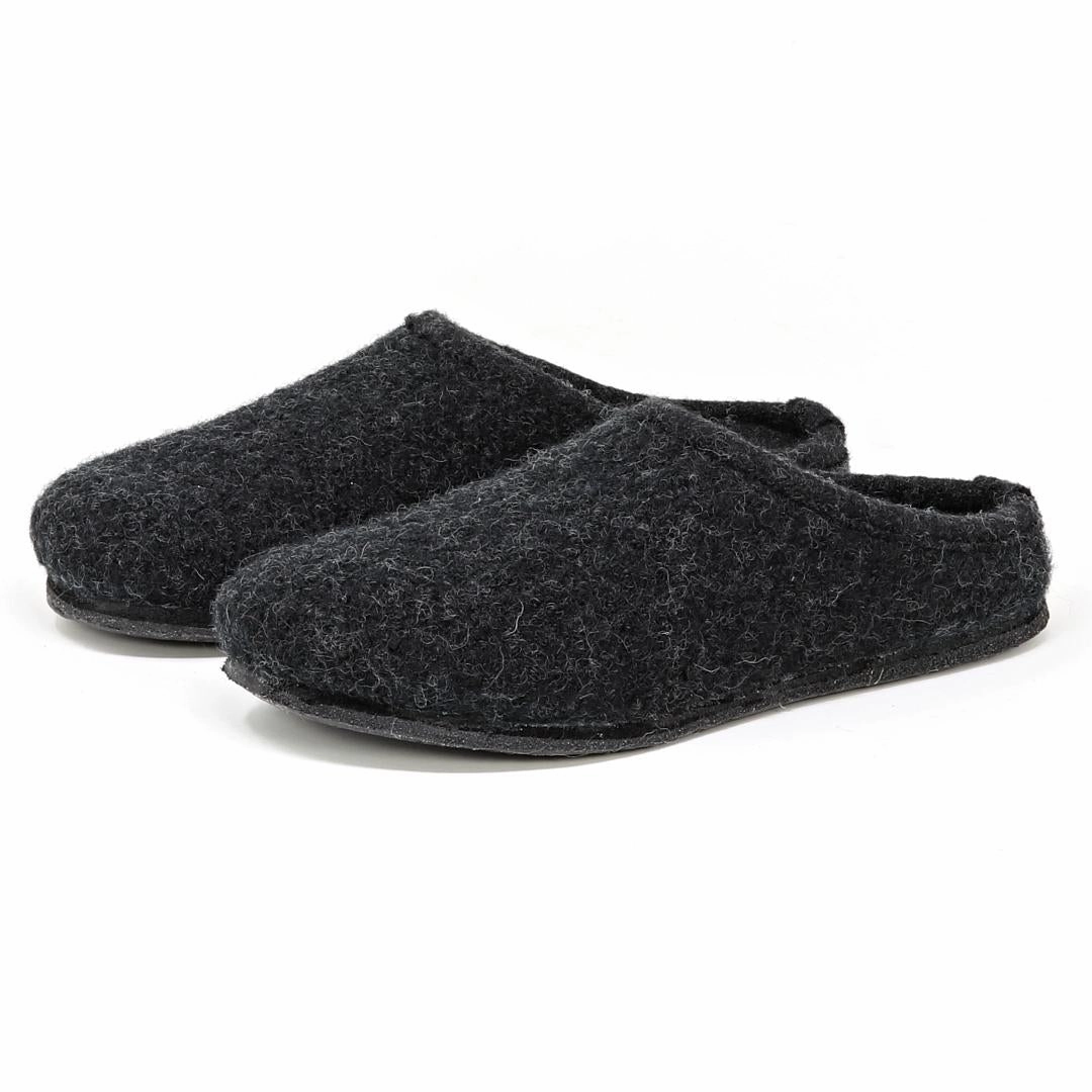 Slides With A Bow Men's Alpine Comfort Wool Slipper
