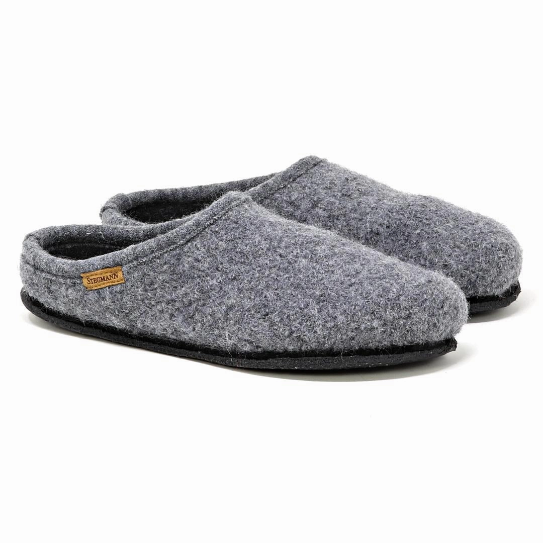 Clohve Platform Slide Sandals Men's Alpine Comfort Wool Slipper