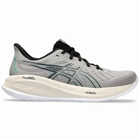 Men's Asics Gel-Cumulus 26, Moonrock/Dark Mint, 10.5 D Medium Asics Badminton Shoes Gel Rocket 11